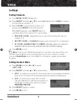 Preview for 6 page of Radio Shack 12-521 User Manual