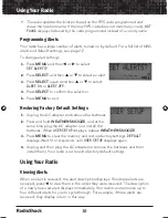 Preview for 10 page of Radio Shack 12-521 User Manual