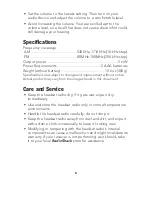 Preview for 6 page of Radio Shack 1200518 User Manual