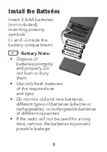 Preview for 3 page of Radio Shack 1200587 User Manual