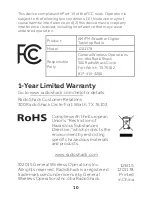 Предварительный просмотр 10 страницы Radio Shack 1201178 User Manual