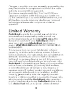 Preview for 8 page of Radio Shack 1201526 User Manual