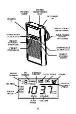 Предварительный просмотр 4 страницы Radio Shack 1201849 User Manual