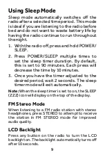 Предварительный просмотр 9 страницы Radio Shack 1201849 User Manual