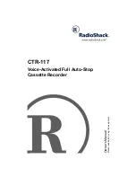 Предварительный просмотр 1 страницы Radio Shack 14-1123 Owner'S Manual