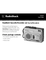 Radio Shack 14-1129 User Manual предпросмотр