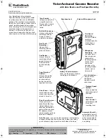 Radio Shack 14-1132 Owner'S Manual предпросмотр