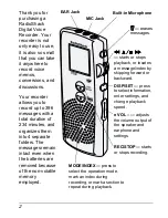 Preview for 2 page of Radio Shack 14-1189 Owner'S Manual