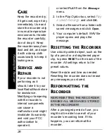 Preview for 26 page of Radio Shack 14-1189 Owner'S Manual