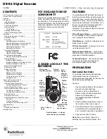 Radio Shack 14-1196 Owner'S Manual preview