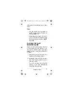 Предварительный просмотр 31 страницы Radio Shack 14-1250 Owner'S Manual