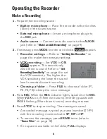 Preview for 8 page of Radio Shack 1400214 User Manual