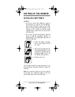 Preview for 6 page of Radio Shack 15-1915B Owner'S Manual