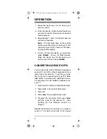 Предварительный просмотр 8 страницы Radio Shack 15-1991 Owner'S Manual