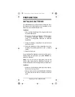 Предварительный просмотр 6 страницы Radio Shack 15-1994 Owner'S Manual