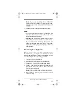 Предварительный просмотр 49 страницы Radio Shack 15-1994 Owner'S Manual