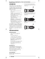 Предварительный просмотр 2 страницы Radio Shack 15-2146 - Voice Prompt Universal Remote Owner'S Manual