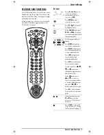 Предварительный просмотр 3 страницы Radio Shack 15-2146 - Voice Prompt Universal Remote Owner'S Manual