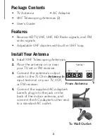 Preview for 2 page of Radio Shack 1500254 User Manual