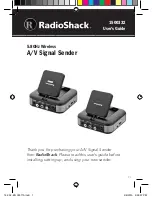 Radio Shack 1500332 User Manual preview