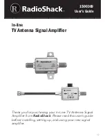 Preview for 1 page of Radio Shack 1500369 User Manual