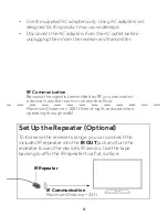 Preview for 4 page of Radio Shack 1500531 User Manual