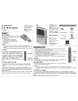 Radio Shack 16-3011 User Manual preview