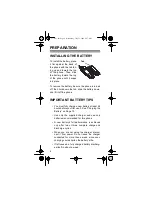 Preview for 8 page of Radio Shack 17-1101 Owner'S Manual