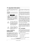 Preview for 2 page of Radio Shack 2.4 GHz 2-Line Digital Spread Spectrum Cordless Phone with Call Waiting/Caller... Owner'S Manual