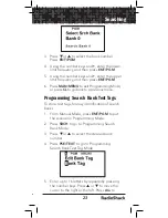 Preview for 23 page of Radio Shack 20-162 User Manual