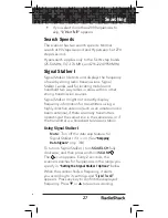 Preview for 27 page of Radio Shack 20-162 User Manual