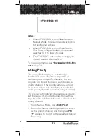 Preview for 41 page of Radio Shack 20-162 User Manual