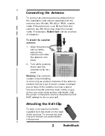 Предварительный просмотр 5 страницы Radio Shack 20-164 User Manual