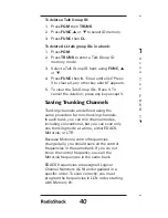 Предварительный просмотр 40 страницы Radio Shack 20-164 User Manual