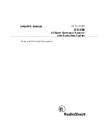 Radio Shack 20-228 Owner'S Manual preview