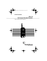 Radio Shack 20-310 Owner'S Manual предпросмотр