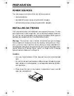 Preview for 8 page of Radio Shack 20-311A Owner'S Manual