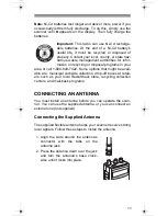 Preview for 11 page of Radio Shack 20-314 Owner'S Manual