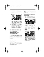 Предварительный просмотр 21 страницы Radio Shack 20-414 Owner'S Manual