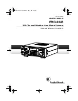 Radio Shack 20-418 Owner'S Manual preview