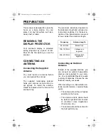 Preview for 7 page of Radio Shack 20-419 Owner'S Manual