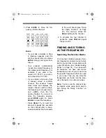 Предварительный просмотр 17 страницы Radio Shack 20-421 Owner'S Manual