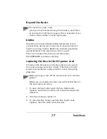 Предварительный просмотр 77 страницы Radio Shack 20-426 User Manual