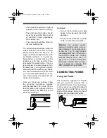 Предварительный просмотр 9 страницы Radio Shack 20-430 Owner'S Manual