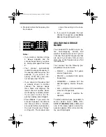 Предварительный просмотр 18 страницы Radio Shack 20-430 Owner'S Manual