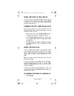 Предварительный просмотр 47 страницы Radio Shack 20-522 Owner'S Manual