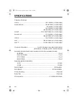 Preview for 30 page of Radio Shack 200 Ch VHF/Air/UHF Home Scanner Owner'S Manual