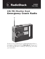 Radio Shack 2000576 User Manual preview