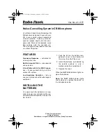 Preview for 1 page of Radio Shack 21-1177 User Manual