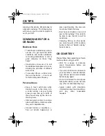 Предварительный просмотр 13 страницы Radio Shack 21-1585A Owner'S Manual